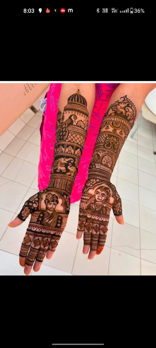 Sachin Bridal Mehndi Designer Gallery